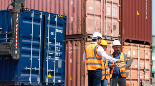 Container maritime